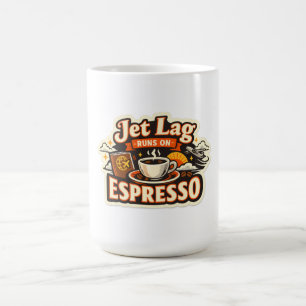 Funny Travel Coffee Lover Hat Mug