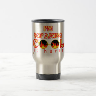 funny travel coffee mug "SOFAKING COOL"