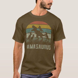 Funny Tre Dino Mamasaurus Rawr , 4 Kids Dinosaur M T-Shirt