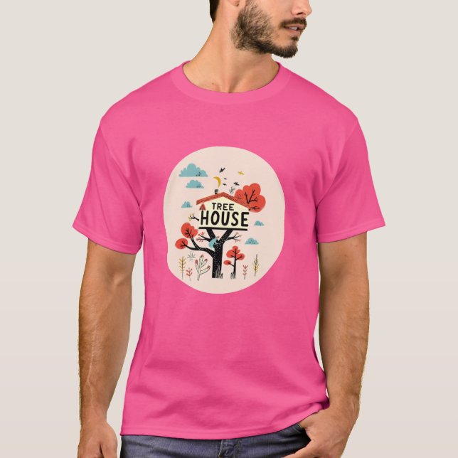 Funny Treehouse T-Shirt (Front)