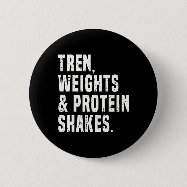 Funny Trenbolone  6 Cm Round Badge (Front)