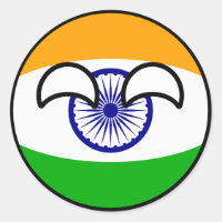 Funny Trending Geeky India Countryball