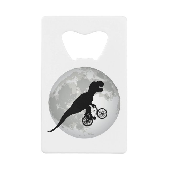 Funny Trex Flying Moon Design (Front)