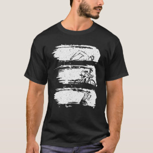 Funny Triathlon Swim Bike Run Design Men Women Tri T-Shirt