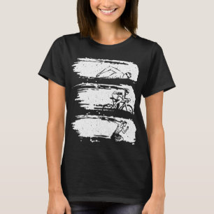Funny Triathlon Swim Bike Run Design Men Women Tri T-Shirt