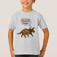 Funny Triceratops Dinosaur