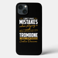 Funny Trombone I DonT Make Mistakes Trombonist Gif
