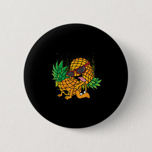 Funny Tropical Fruit Humour Apparel, Co. Upside Do 6 Cm Round Badge