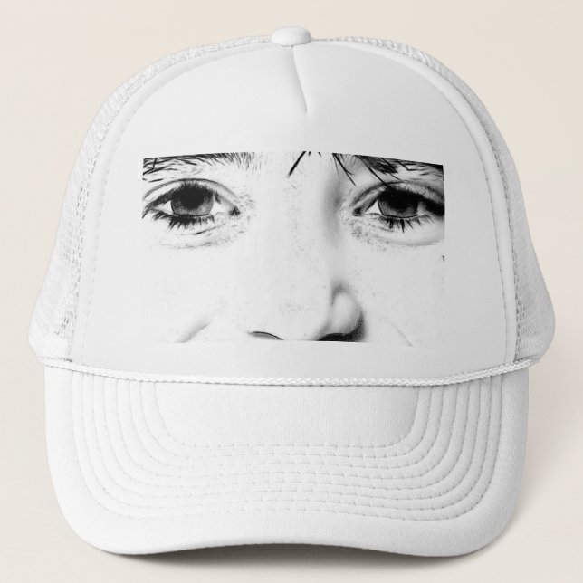 funny trucker hat (Front)