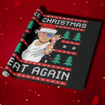 Funny Trump 2024 Make Christmas Great Again Wrapping Paper<br><div class="desc">Funny Trump 2024 Make Christmas Great Again</div>