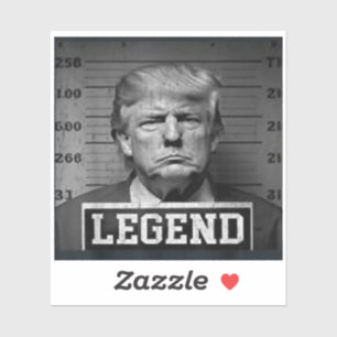 Funny Trump 2024 Mugshot President Legend