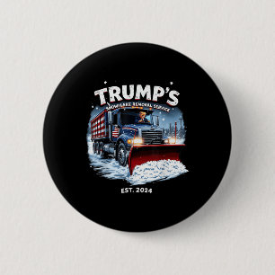 Funny Trump 2024 Victory Snowflake Removal 6 Cm Round Badge
