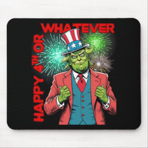 Funny Trump 4th Of July Mouse Pad