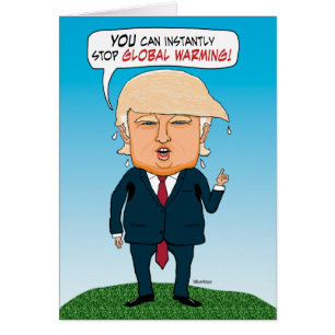 Funny Trump Advice on Global Warming Birthday