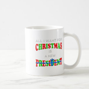 Funny Trump Christmas Anti Biden Voter Men Women M Coffee Mug