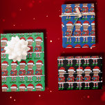 Funny Trump Custom Face Photo Elf Christmas Wrapping Paper Sheet<br><div class="desc">Funny Trump Custom Face Photo Elf Christmas , Replace the face of this elf with your favourite photo (make sure to crop as much to the face as possible and use an app to remove the background) and personalise this funny Christmas Holiday Wrapping Paper with your kid, husband, or boyfriend...</div>
