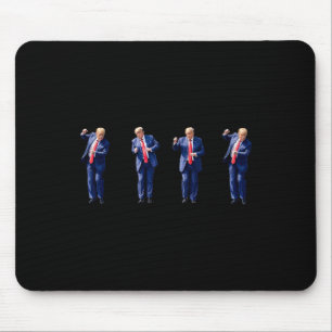 Funny Trump Dance Dancing Like A Felon Vote Trump Mouse Pad