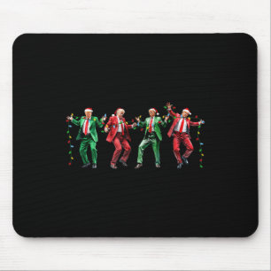 Funny Trump Dance Santa Claus Christmas Xmas Mouse Pad