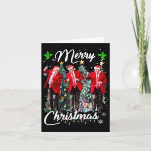 Funny Trump Dance Santa Claus Christmas Xmas Pajam Card