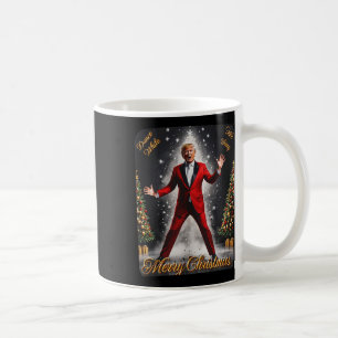 Funny Trump Dance Santa Claus Christmas Xmas Pajam Coffee Mug