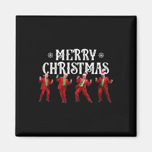 Funny Trump Dance Santa Claus Christmas Xmas Pajam Magnet