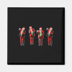 Funny Trump Dance Santa Claus Christmas Xmas Pajam Magnet