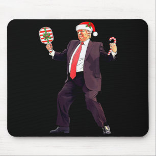 Funny Trump Dance Santa Claus Christmas Xmas Pickl Mouse Pad