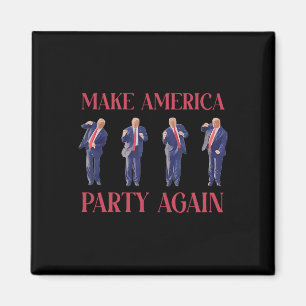 Funny Trump Dancing Magnet