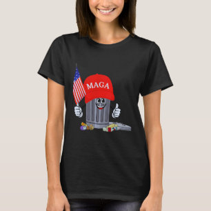 Funny Trump Garge Can Cartoon Character American F T-Shirt