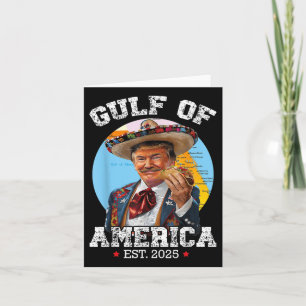 Funny Trump Gulf Of Us America 2025 Trump Card