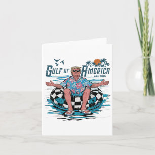 Funny Trump Gulf Of Us America 2025 Trump Merchand Card