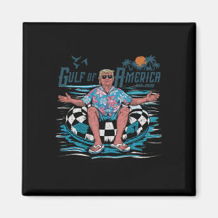 Funny Trump Gulf Of Us America 2025 Trump Merchand Magnet