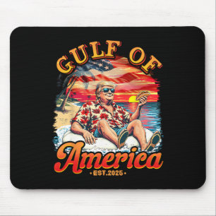 Funny Trump Gulf Of Us America 2025 Trump Merchand Mouse Pad