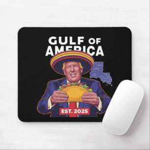 Funny Trump Gulf Of Us America 2025 Trump  Mouse Pad