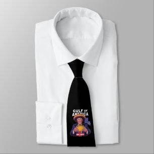Funny Trump Gulf Of Us America 2025 Trump  Tie