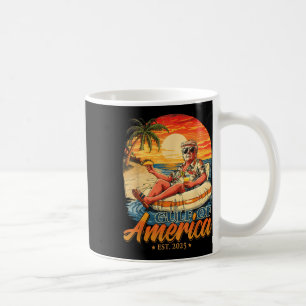 Funny Trump Gulf Of Us America Est 2025 Coffee Mug