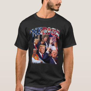 Funny Trump Gulf Of Us merica Trump 4th July Gifts T-Shirt