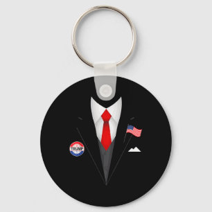 Funny Trump Halloween Costumes President Trump Key Ring