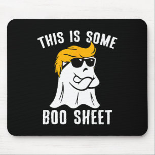 Funny Trump Halloween This Is Some Boo Sheet Mouse Pad