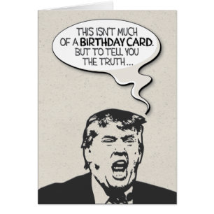 Funny Trump “I’m Not Much of a President” Bi