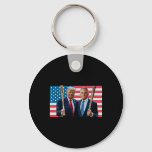 Funny Trump Kennedy Mega Maha Baseball Bat Usa Fla Key Ring