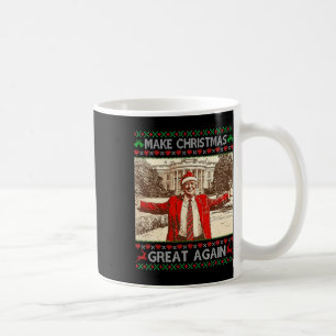 Funny Trump Make Christmas Great Again Xmas Family Coffee Mug