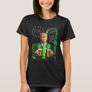 Funny Trump Make St Patricks Day Great Again T-Shirt