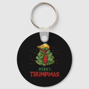 Funny Trump Merry Trumpmas Christmas Tree Xmas Hol Key Ring