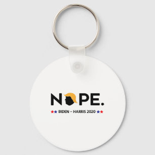 Funny Trump Nope Key Ring