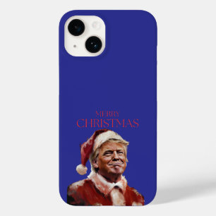 Funny Trump Santa Claus Christmas Card Case-Mate iPhone 14 Case