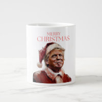 Funny Trump Santa Claus Christmas Card
