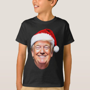 Funny Trump Santa Hat Donald Trump Christmas New Y T-Shirt