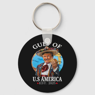 Funny Trump Shirt America's Gulf Est 2025 Trump Me Key Ring