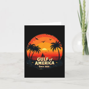 Funny Trump Shirt Gulf Of Us America 2025 Funny Gr Card